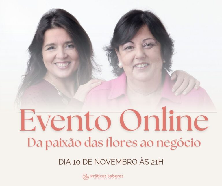 Da paixão pelas flores ao negócio